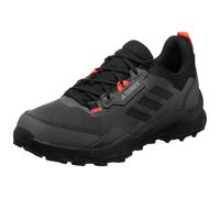 adidas Homme Terrex AX4 Hiking Shoes, Grey Six/Solar Red/Carbon, 43 1/3 EU