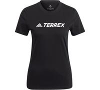 Adidas Terrex Classic Logo T-Shirt Womens Noir/Blanc 8 (XS) Female