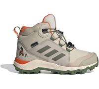 Bottes adidas Terrex Disney Mid GORE-TEX randonnée beige orange enfant - 34