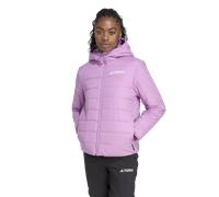 adidas - Terrex Essential Padded Hooded Jacket - Doudoune femme Purple - S