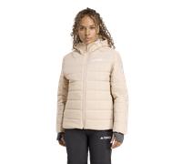 adidas - Terrex Essential Padded Hooded Jacket - Doudoune femme Wonder Taupe - L