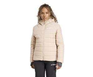 adidas - Terrex Essential Padded Hooded Jacket - Doudoune femme Wonder Taupe - S