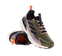adidas Terrex Free Hiker 2 Low GTX Femmes Chaussures de randonnée Gore-Tex 7 Vert foncé olive