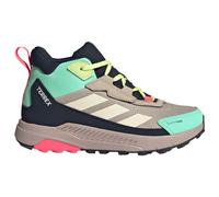 adidas Terrex - Kid's Anylander Mid ClimaProof - Chaussures de randonnée - EU 36 2/3 - khaki three / wonder white / legend ink