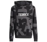 adidas Terrex - Kid's MT AOP Logo - Sweat à capuche - 176 - carbon / black
