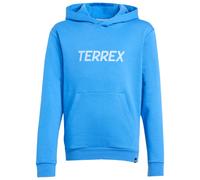 adidas Sweat à capuche Terrex Kid's MT Logo 152 Ray Blue 11-12 ans