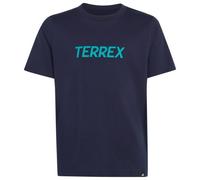adidas Terrex - Kid's MT Logo Tee - T-shirt - 128 - legend ink