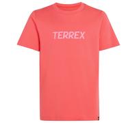 adidas Terrex - Kid's MT Logo Tee - T-shirt - 140 - pure turbo