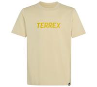 adidas Terrex - Kid's MT Logo Tee - T-shirt - 152 - dual yellow