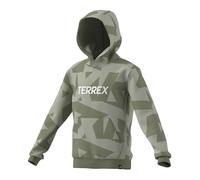 adidas Terrex Kids Multi Printed Logo Hoodie Sweatshirt à Capuche Mixte Enfant (Lot de 1)