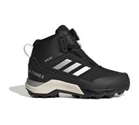 adidas Terrex - Kid's Terrex Winter Mid Boa Rain Ready - Chaussures hiver - UK 12K | EU 30.5 - core black / silver metalic / core black