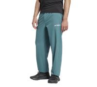 ADIDAS TERREX Pantalon outdoor 'Multi Liteflex' pétrole / blanc naturel, Taille S