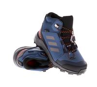 adidas Terrex Mid GTX Enfants Chaussures de randonnée Gore-Tex 3.5 Bleu foncé