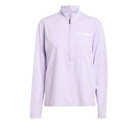 adidas Terrex MT Half-Zip Maillot De Course Femmes-Lilas, Taille S