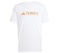 Adidas T-shirt Terrex Classic Logo manches courtes blanc/orange XL