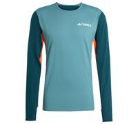 adidas Terrex - Multi Synthetic Base Layer Long Sleeve - T-shirt technique - M - preloved teal / aurora ivy