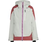 Adidas Terrex Myshelter 2L Ski/Snowboard Jacket Womens Lingrn/Wonred 16 (XL) Female