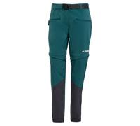 Adidas Terrex Utilitas Hiking Zip-off Pants Vert 38 / Regular Femme