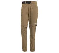 ADIDAS TERREX Pantalon outdoor 'Utilitas' olive / blanc, Taille M