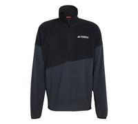 ADIDAS TERREX Pull-over de sport 'Multi Climawarm Fleece' anthracite / gris foncé / noir / blanc, Taille XL