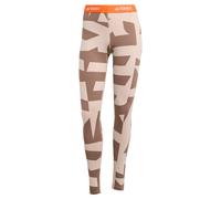 ADIDAS TERREX Sous-vêtements de sport 'Multi Synthetic Base Layer' taupe / orange, Taille XL