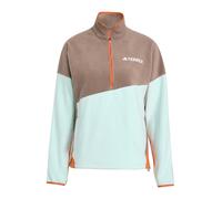 ADIDAS TERREX Sweat de sport moka / menthe / homard / blanc, Taille XL