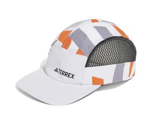 adidas Terrex - Terrex 5P Cap Graphic - Casquette - One Size - white / semi impact orange / black