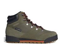 adidas Homme Terrex Snowpitch Cold.RDY Hiking Shoes, Olive Strata/Bronze Strata/Orange, 40 EU