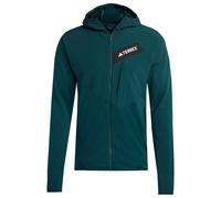 adidas Terrex - Terrex Techrock CW+ Wind Hooded Fleece - Veste polaire - XL - aurora ivy
