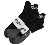 adidas Terrex - Terrex Trailrunning SPD Socks - Chaussettes de running - Unisex XL | EU 46-48 - black / white