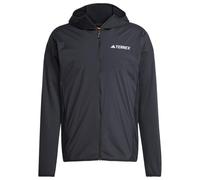 adidas Terrex - Terrex Xperior CW+ Wind Light Fleece Hooded - Veste polaire - S - black
