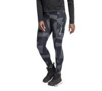 adidas - Terrex Tight Aop - Collant thermique femme Carbon / Black / Black / Black - 36