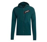 adidas Terrex TRK ClimaWarm Fleece Veste Running Hommes - Vert, Taille L