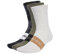 Adidas Chaussettes Terrex Multi – noir/vert/gris – 3 paires – XS