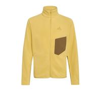 ADIDAS TERREX Veste en polaire fonctionnelle marron / jaune d'or, Taille 116