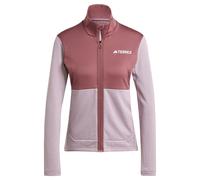 ADIDAS TERREX Veste en polaire fonctionnelle 'Multi' lilas / rouge pastel / blanc, Taille L