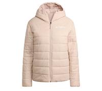 adidas Femme Terrex Multi Essentials CLIMAWARM Insulated Hooded Jacket, Wonder Taupe, L