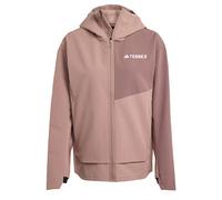 ADIDAS TERREX Veste outdoor 'Multi' brocart / moka / blanc, Taille XS