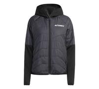 ADIDAS TERREX Veste outdoor 'Multi CLIMAWARM Insulated Hybrid Hooded' noir / blanc, Taille XL-XXL