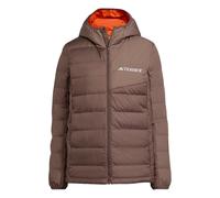 ADIDAS TERREX Veste outdoor 'Multi Light Down CLIMAWARM Hooded' brocart / blanc, Taille L