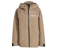 ADIDAS TERREX Veste outdoor 'Xperior Hybrid' noisette / noir / blanc, Taille M-L