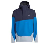 ADIDAS TERREX Veste outdoor 'Xploric' bleu marine / bleu néon / gris clair, Taille L