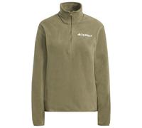 Adidas Multi Essentials Half Zip Fleece Vert L Femme