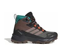 adidas Femme Terrex Skychaser AX5 Mid Gore-TEX Climawarm+ Hiking Shoes Chaussures de randonnée, Earth Strata/Trace Brown/Pure Teal, 42 2/3 EU