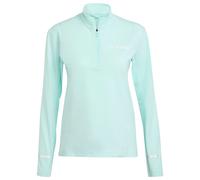 adidas Terrex - Women's Terrex Xperior Half Zip Longsleeve - Haut à manches longues - M - semi flash aqua