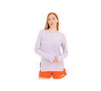 Adidas - Tee-shirt à manches longues respirant et léger - Xperior Longsleeve Tee W Silver Dawn pour Femme - Taille M - Gris Gris M