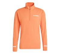 adidas - Terrex Xperior Half Zip LS - T-shirt homme Semi Impact Orange - L
