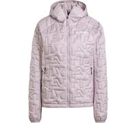 Adidas Terrex Xperior Primaloft Loose Fill Insulated Hooded Jacket Womens Fig/Black 16 (XL) Female