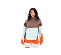 adidas Terrex - Women's Terrex Xploric 2.5 Layer CP Anorak - Veste imperméable - L - earth strata / semi flash aqua / semi impact orange