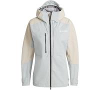 Adidas Terrex Xploric Rain.rdy Hiking Jacket Womens Argent/Beige 10 (S) Female